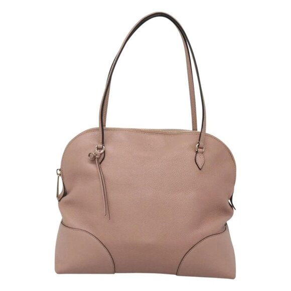 GUCCI Brie Shoulder Bag Leather Gold Pink 323673 - Picture 11 of 16